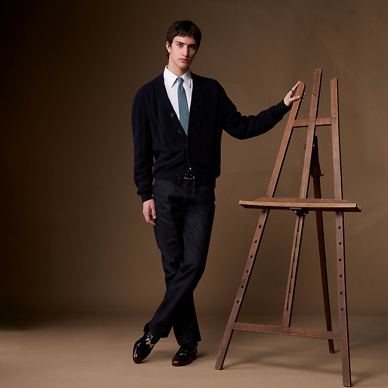 Balade en Foret tie - Blue | Hermès USA